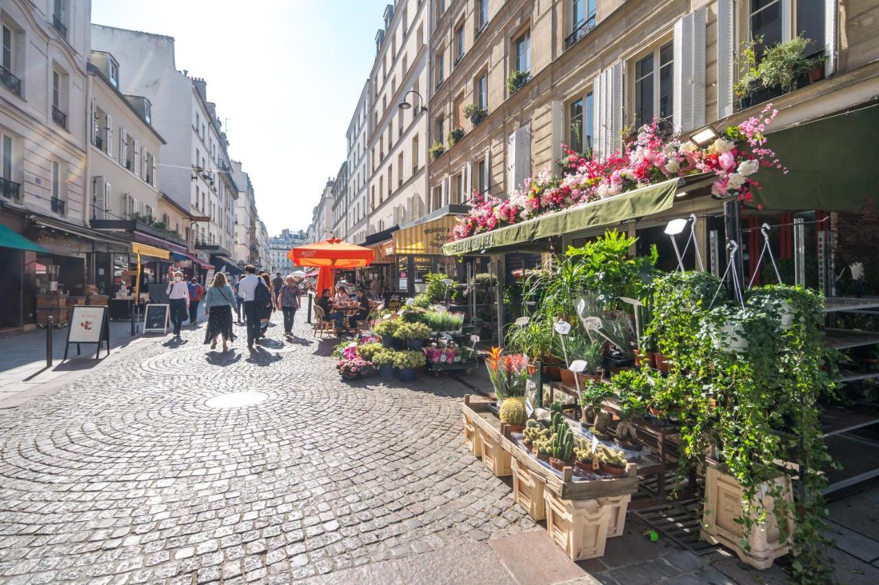 Happy Days - Eiffel Studio & Terrasse Apartment Paris Luaran gambar